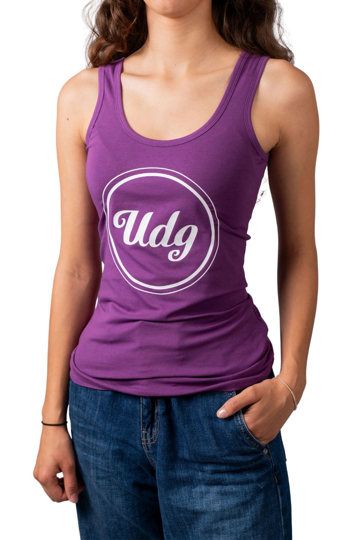 Tílko logo UDG − fialové