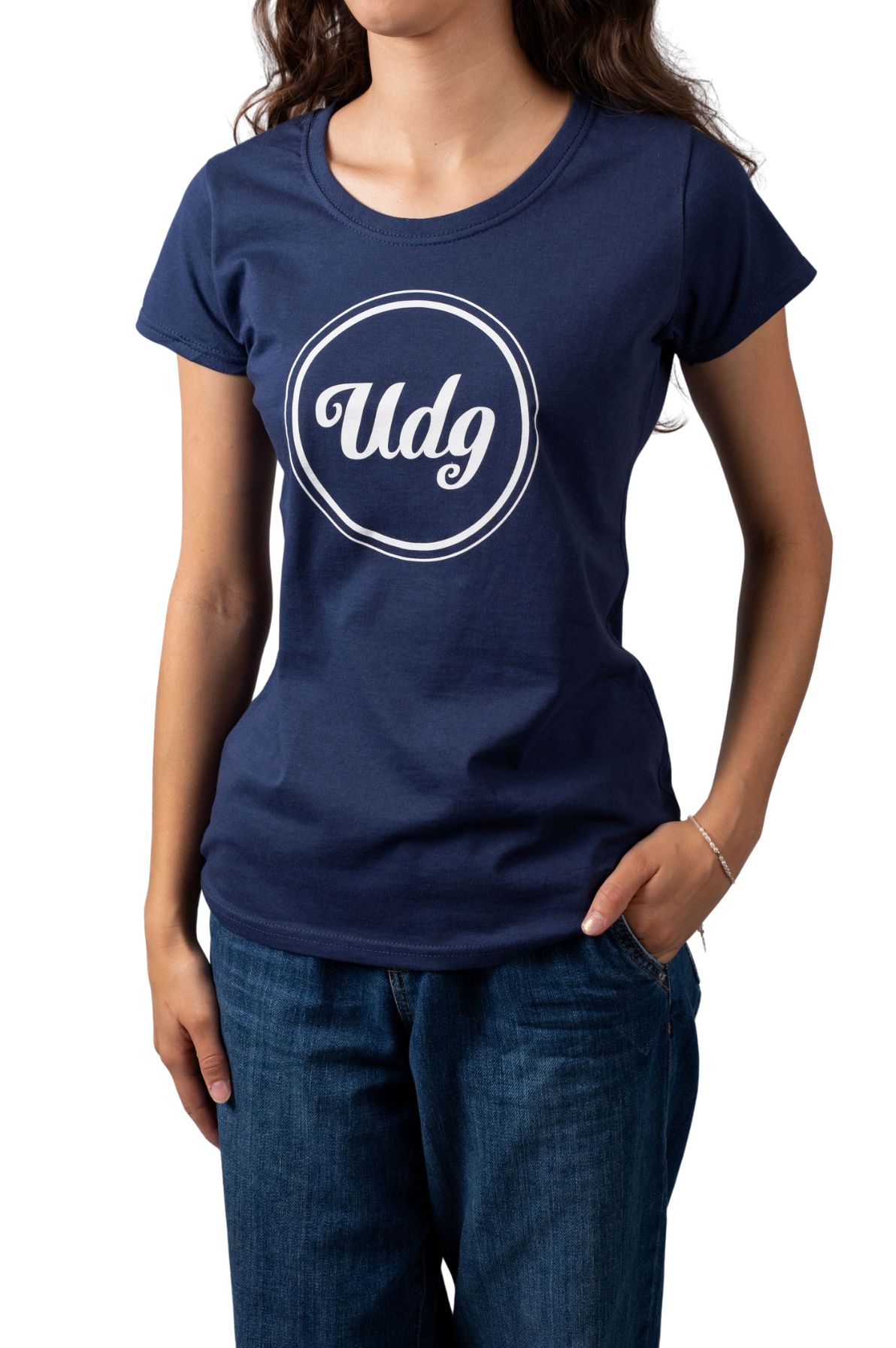 Tričko logo UDG − modré